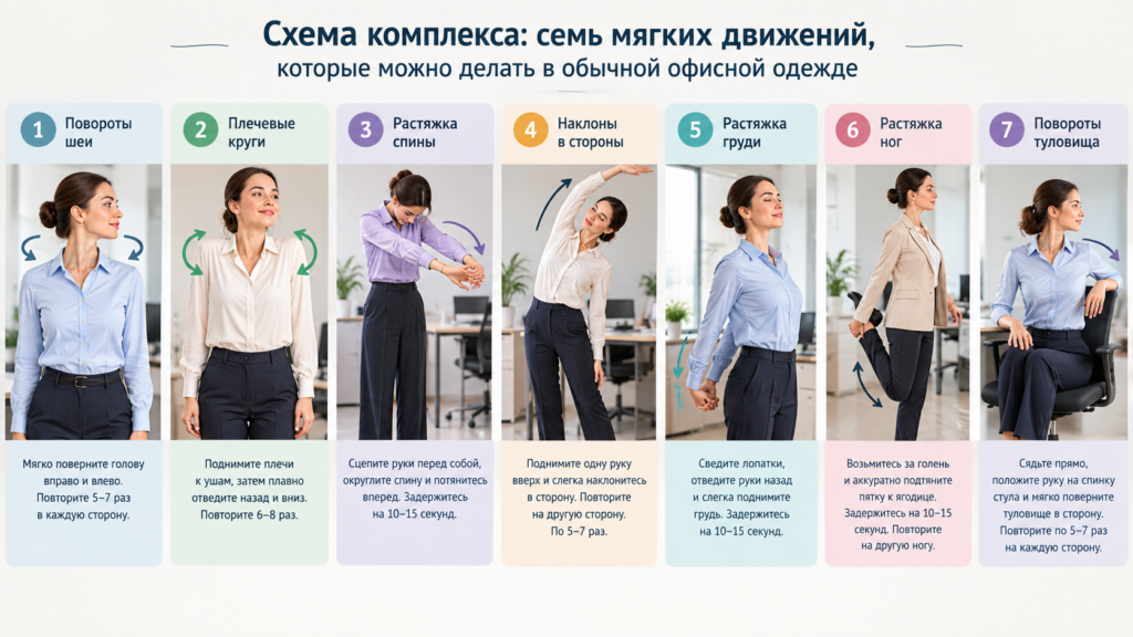 Растяжка у стены: 12 минут для тех, кто сидит 8 часов