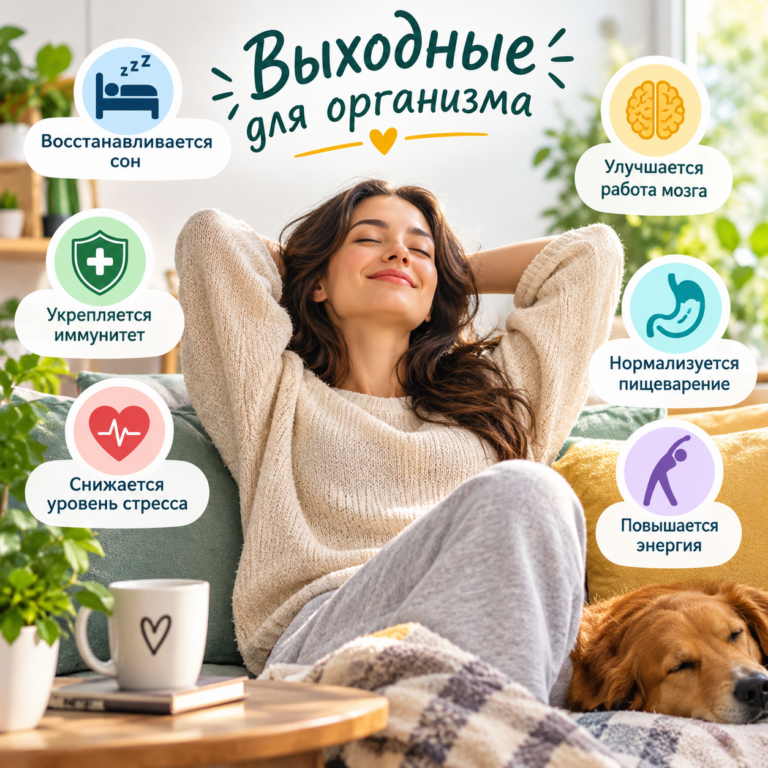 Выходные для организма